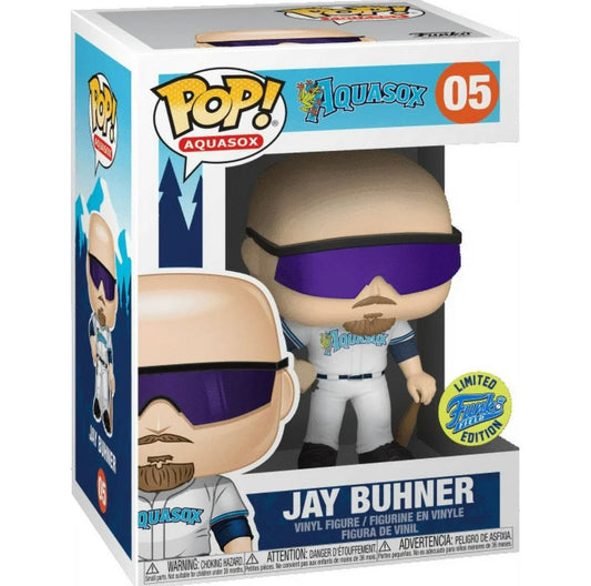 Funko Pop! AquaSox Jay Buhner 05 Limited Funko Field Edition + Free Protector (box-ware)