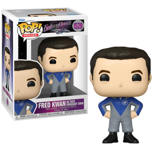 Funko Pop! Galaxy Quest Fred Kwan as Tech Sergeant Chen 1529 + Free Protector
