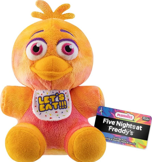 Funko Plushies! Five Nights at Freddy’s (FNAF) Tie Dye Chica Plush!