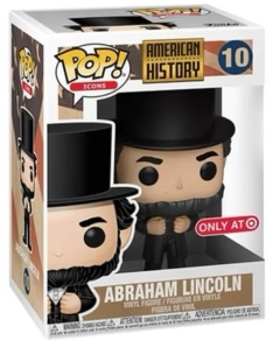 Funko POP! Icons: American History Abraham Lincoln 10 Target Exclusive (VAULTED) + Protector