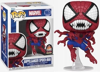 Funko Pop! Marvel #961 - Doppelganger Spider-Man LA COMIC CON 2021 Show Exclusive + Protector!