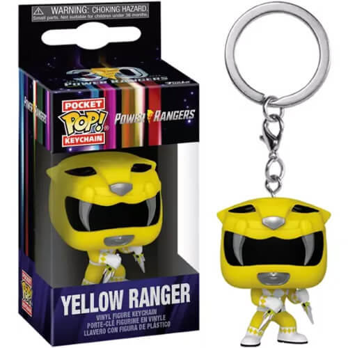 Pocket POp! Keychain: Power Rangers Yellow Rangers