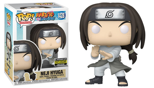 Funko Pop! Naruto Shippuden 1428 Neji Hyuga EE Exclusive + Pop Protector