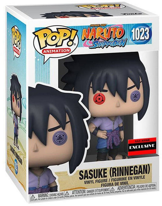 Funko POP! Animation: Naruto Shippuden - Sasuke (Rinnegan) AAA Anime exclusive #1023 + PROTECTOR!