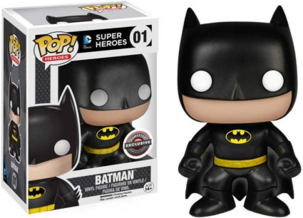 Funko POP! Heroes DC Batman Gamestop Exclusive #01 (VAULTED) + PROTECTOR!