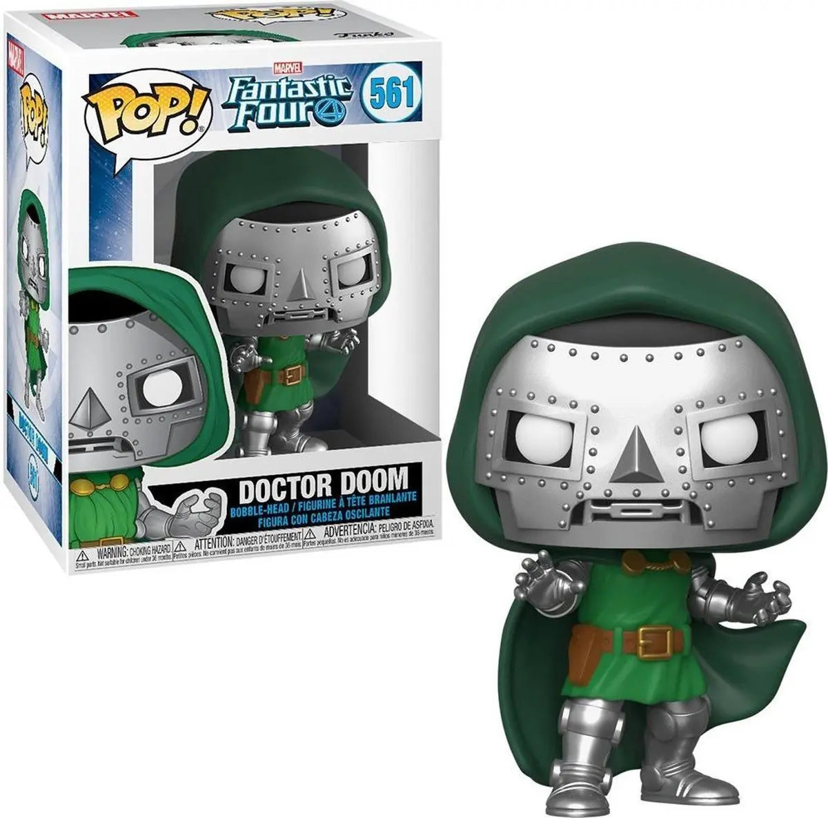 Funko POP! Marvel Fantastic Four Doctor Doom 561 + PROTECTOR!