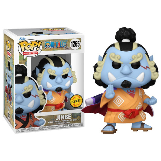 1265 Funko POP! Animation: One Piece - Jinbe LIMITED CHASE + PROTECTOR!
