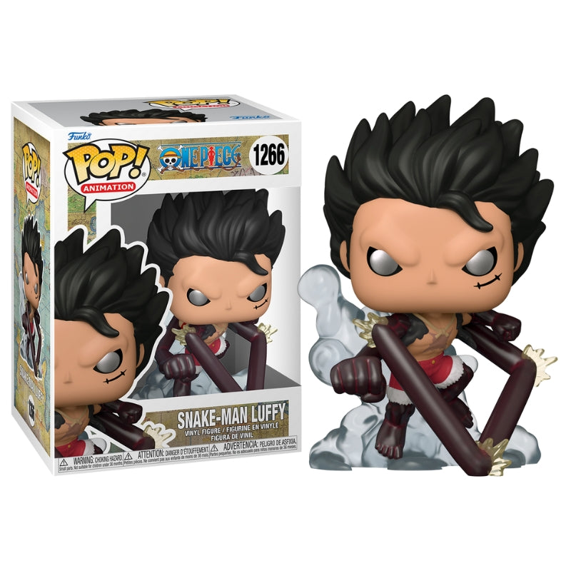 Funko POP! Animation: One Piece - Snake Man LUFFY #1266 + PROTECTOR!