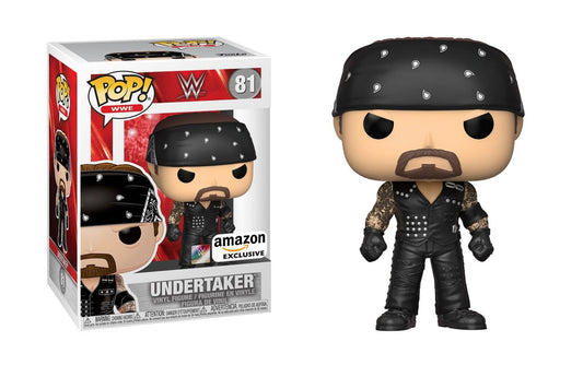 Funko POP! WWE -Undertaker #81 Amazon Exclusive + PROTECTOR!