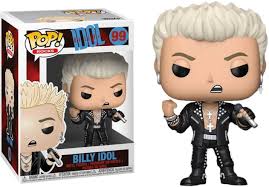 Funko POP! Rocks: Billy Idol #99 (box ware) + PROTECTOR!