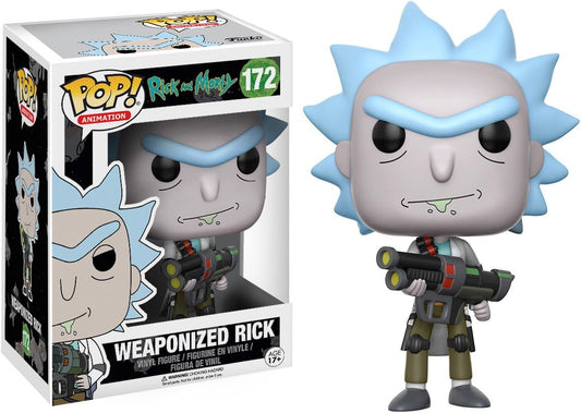 Funko POP Animation Rick & Morty-Weaponized Rick vinyl Figure