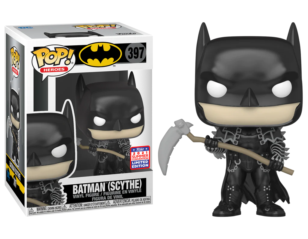 Funko Pop! Vinyl Batman 397 Batman Scythe + PoP Protector