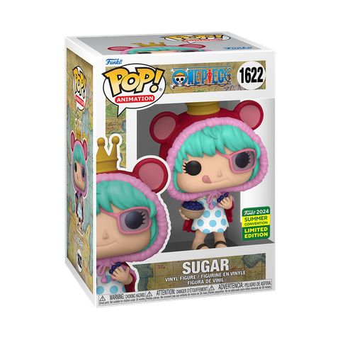 Funko Pop! One Piece - Scented Sugar #1622 2024 SDCC - Shared Convention Exclusive + Protector