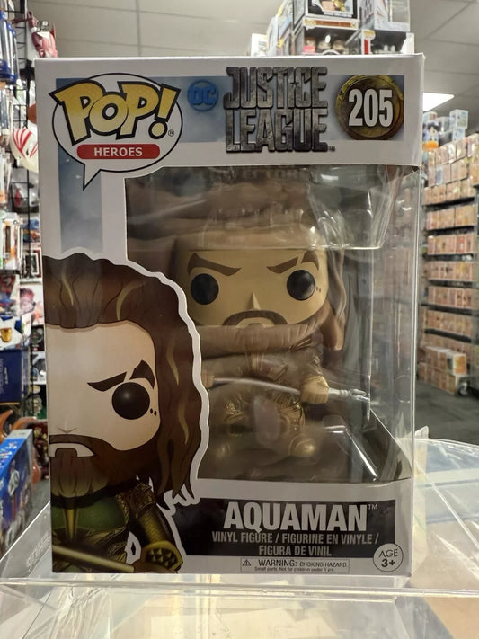Funko Pop! Vinyl: DC Universe - Aquaman #205 + Protector ! Justice League