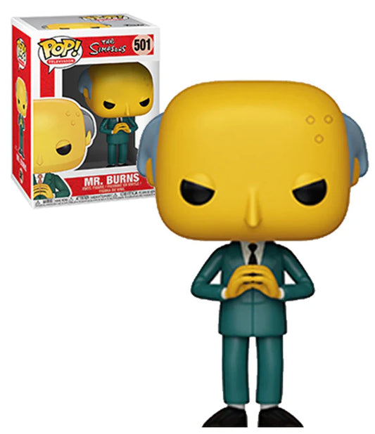 Funko POP! Television - The Simpsons - Mr Burns #501 + PROTECTOR!