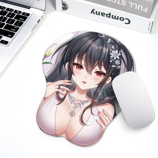 Anime Azur Lane IJN IJN Taiho Computer Office Cute 3d Mouse Pad Wrist Silicone Rubber Pad