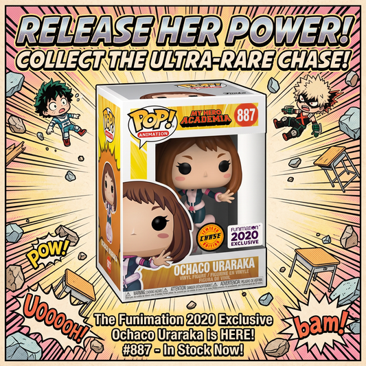 Funko Pop! My Hero Academia Ochaco Uraraka Chase Funimation 2020 Exclusive #887