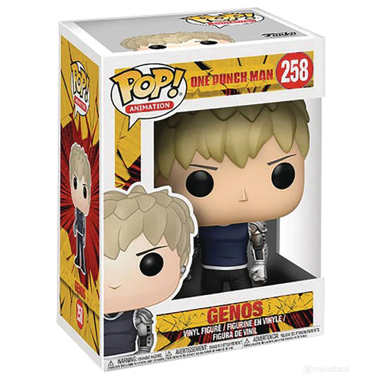 Funko POP! Animation: One Punch Man - Genos #258 + PROTECTOR!