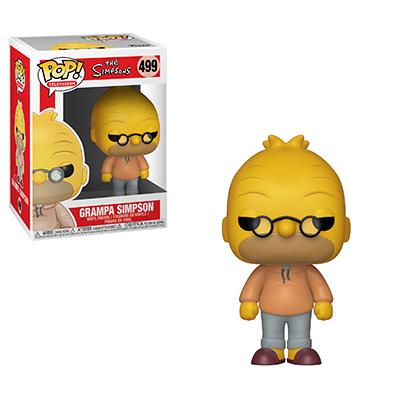 Funko Pop Grampa Simpson #499 The Simpsons Television Vinyl Figure with Protector