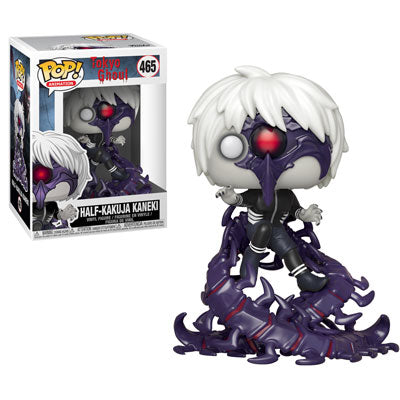 Funko POP! Animation Anime Tokyo Ghoul Half-Kakuja Kaneki 465  Vinyl Figure Vaulted + Pop Protector