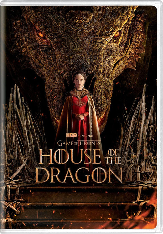 House of the Dragon – The Complete First Season (DVD Set) — Brand New Official Factory Sealed