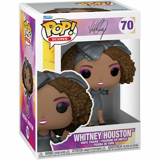 Funko Pop! Whitney Houston 70 Figure + Pop Protector