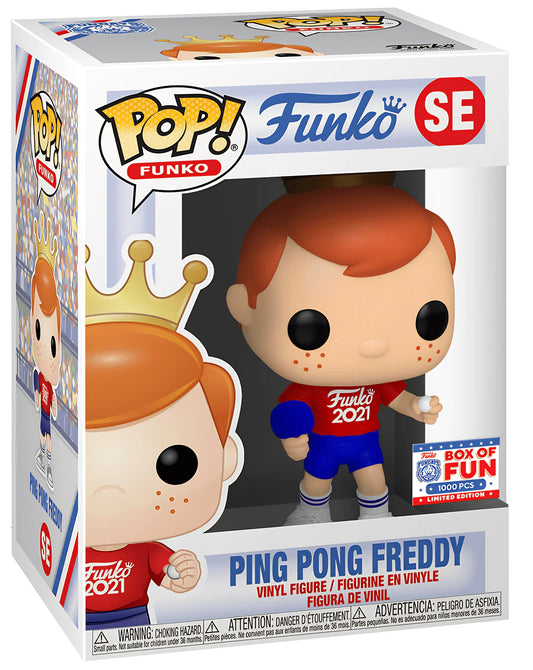 Funko Pop! SE - Ping Pong Freddy box of fun 1000pcs exclusive + Protector