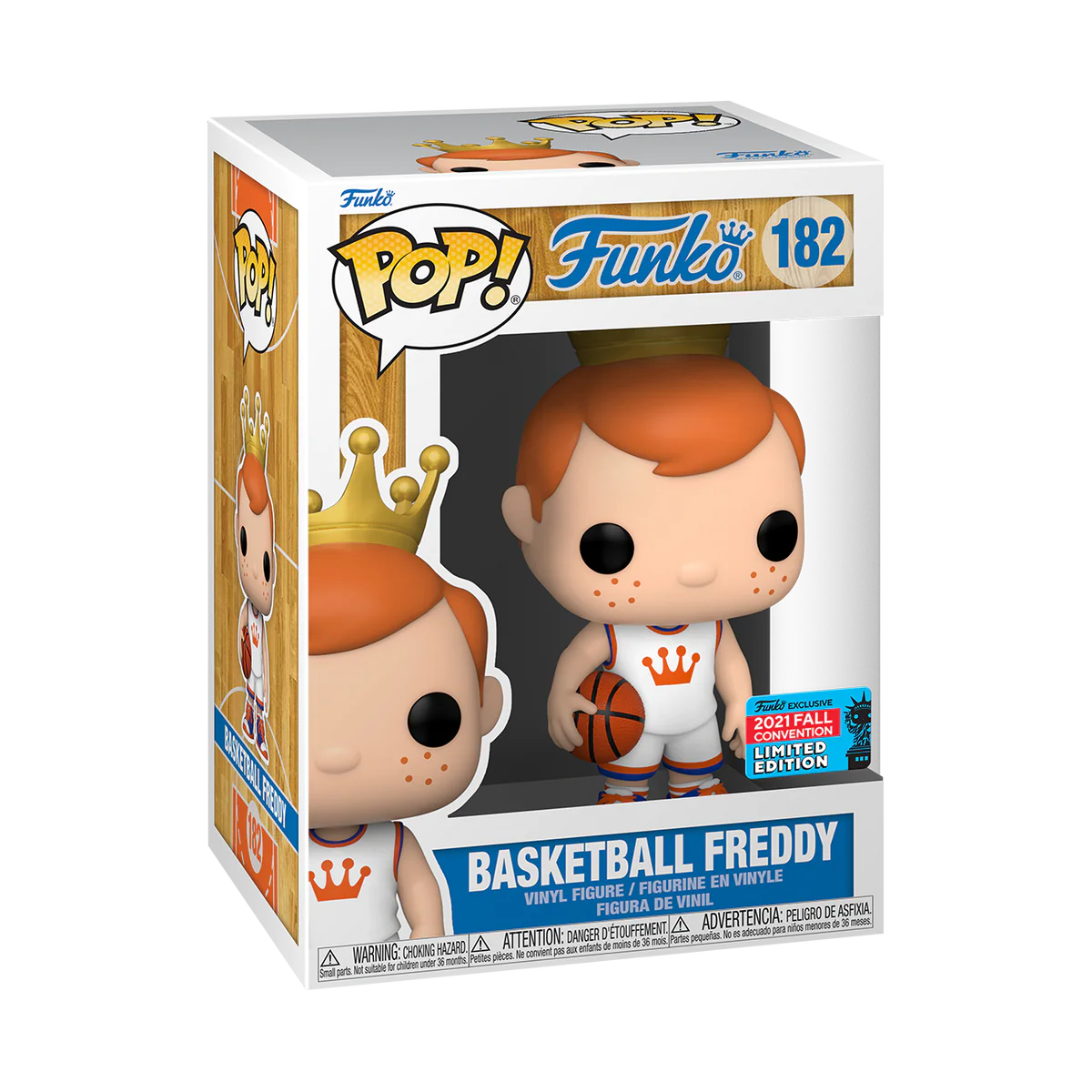 Funko POP! Basketball Freddy #182 2021 fall convention exclusive + Protector