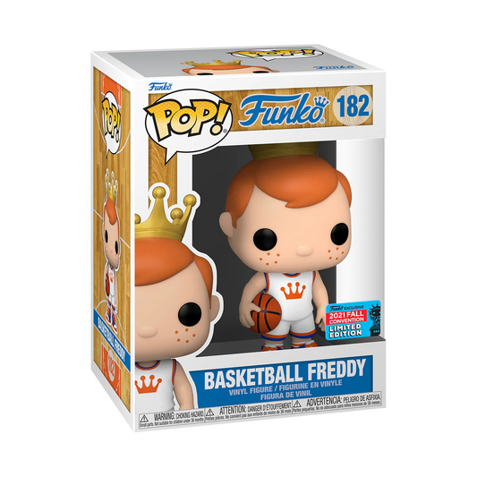 Funko POP! Basketball Freddy #182 2021 fall convention exclusive + Protector