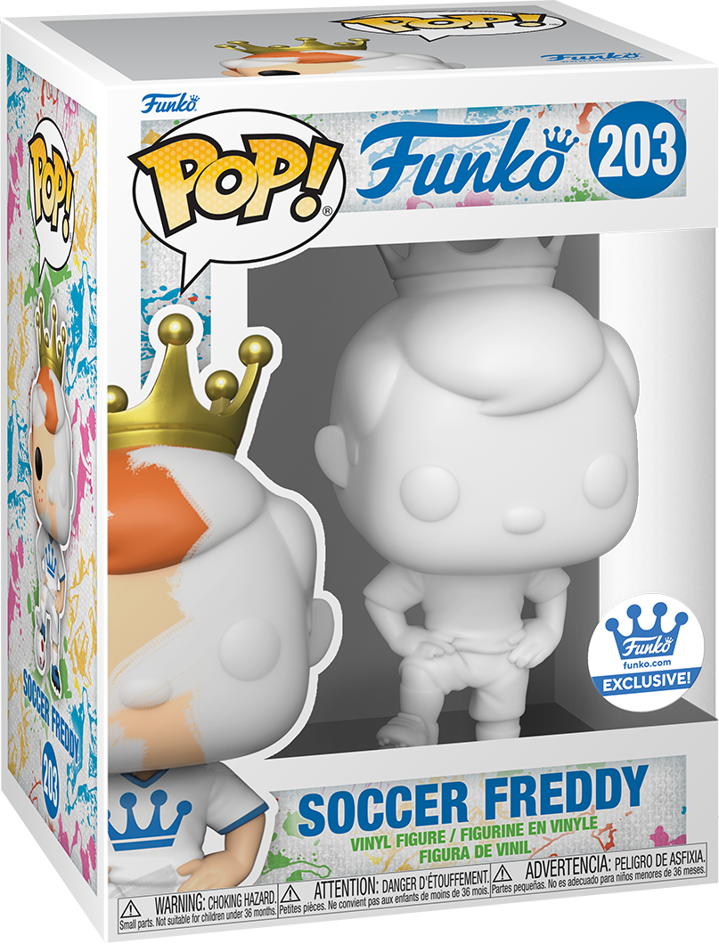 Funko Pop! Soccer Freddy #203 Funko shop exclusive + Protector