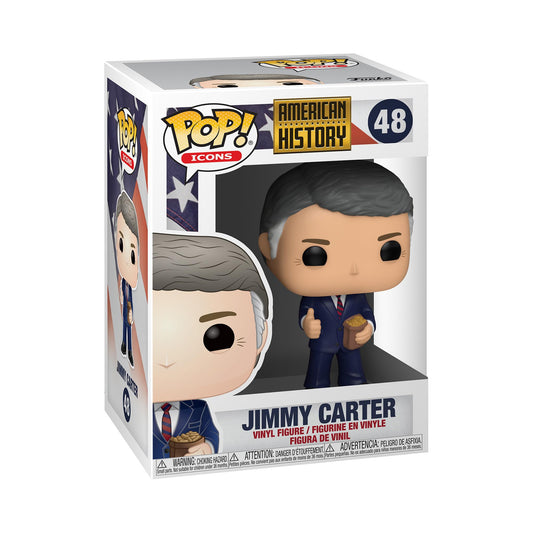 Funko POP! Icons: American History - Jimmy Carter #48 + Protector