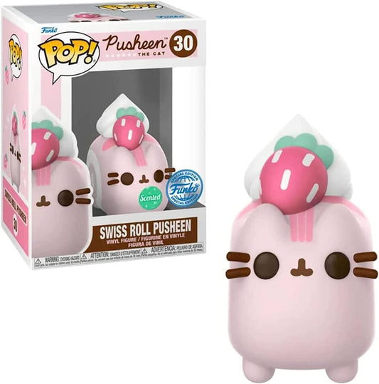 Funko POP! Pusheen the cat #30 - Swiss Roll Pusheen Scented Special edition + Protector