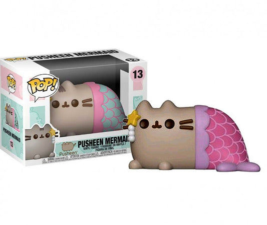 Funko POP! Pusheen Mermaid Pink Tail #13 + Protector