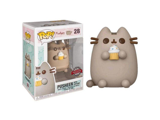 Funko Pop! Pusheen The Cat! Pusheen With Cupcake 28 Special Edition + Protector (VAULTED)