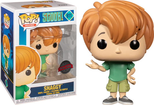 Funko POP! Animation: Scoob! Shaggy #911 Special Edition (VAULTED) + Protector