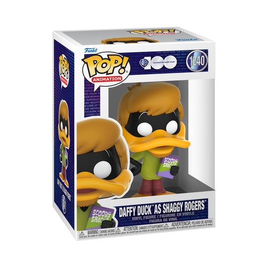 Funko POP! Animation: Daffy Duck as Shaggy Rogers #1240 + Protector