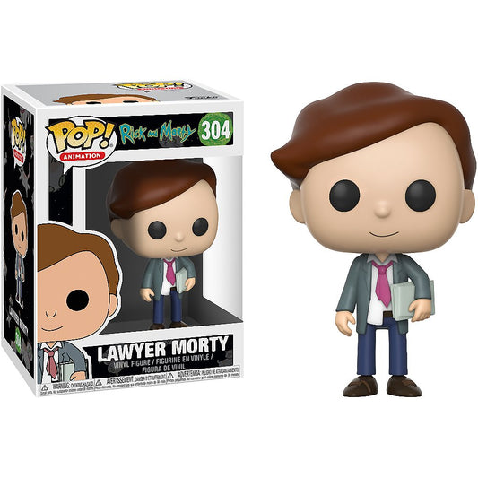 Funko POP! Animation: Rick and Morty #304 - Lawyer Morty + Protector