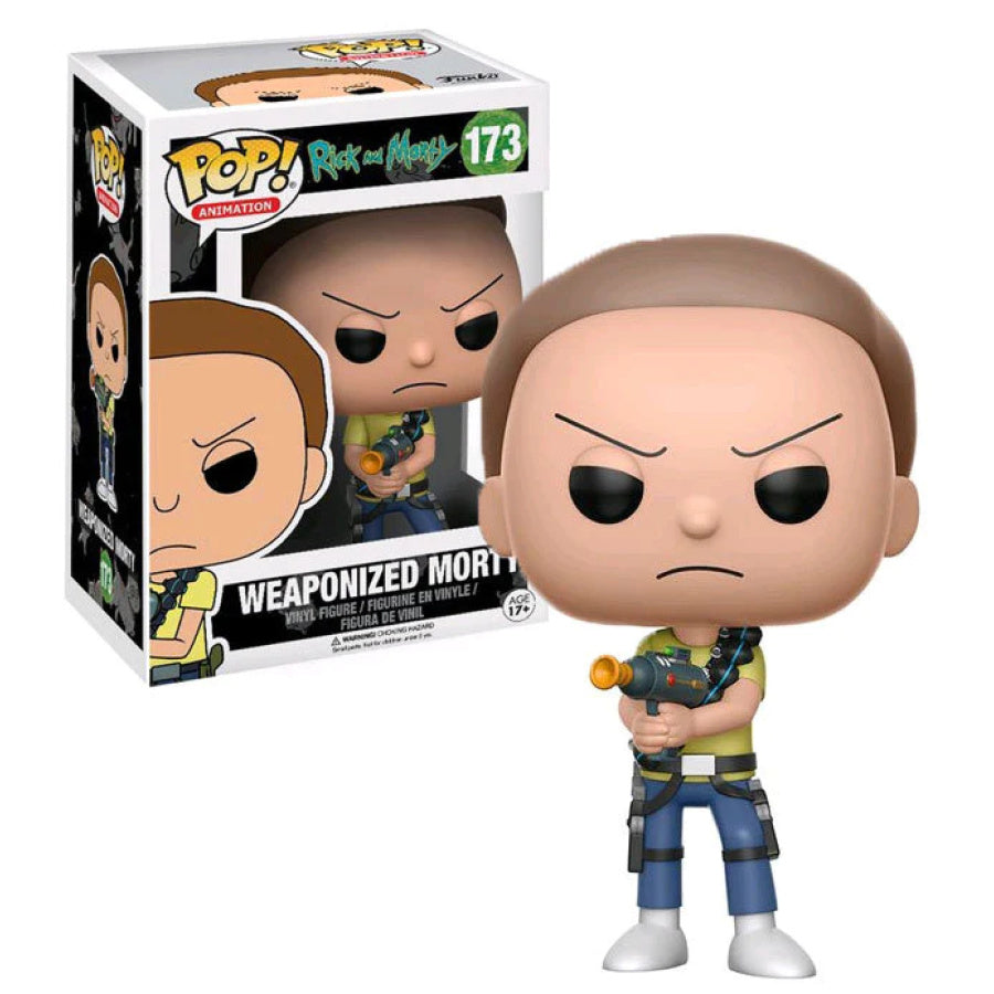 Funko POP! Animation: Rick & Morty #173 Weaponized Morty + Prottctor