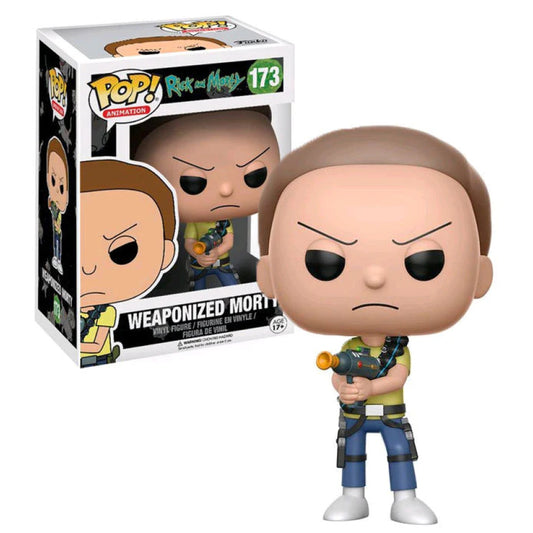 Funko POP! Animation: Rick & Morty #173 Weaponized Morty + Prottctor