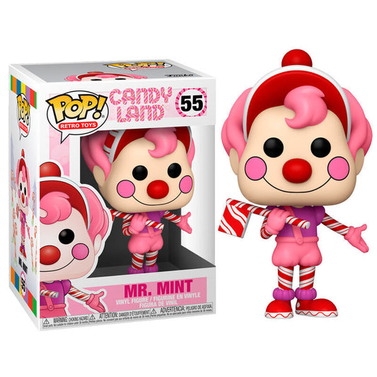 Funko POP! Retro Toys: Candy Land #55 - Mr.Mint + Protector