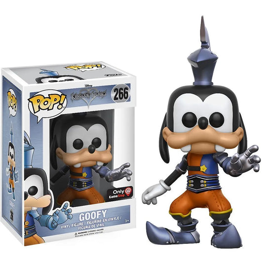 Funko POP! Disney Kingdom Hearts #266 - Goofy GameStop Exclusive + Protector (VAULTED)