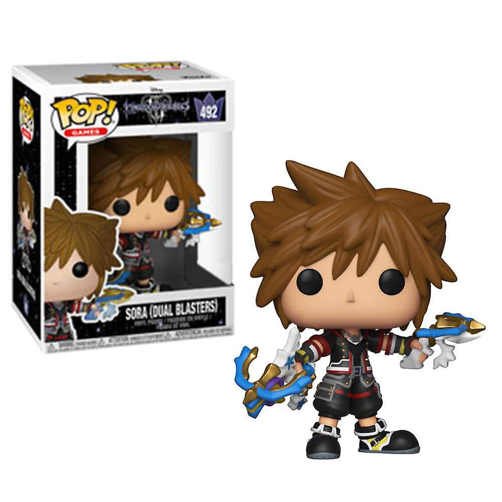 Funko POP! Disney Kingdom Hearts #492 - Sora (Dual Blasters) EB GAMES exclusive + Protector