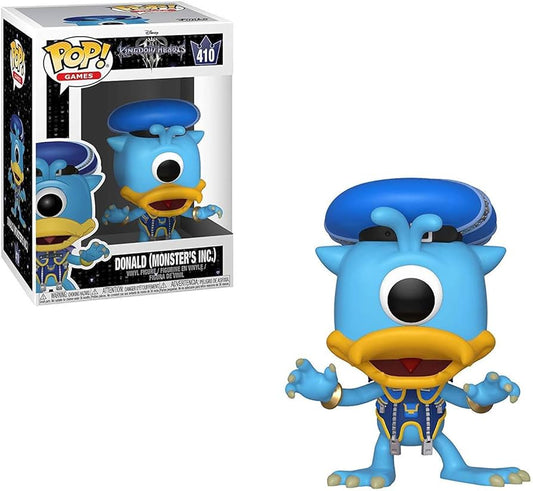 Funko POP! Disney Kingdom Hearts #410 - Donald (Monster’s inc) + Protector