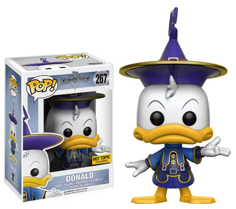 Funko POP! Disney Kingdom Hearts #267 - Donald Hot topic exclusive + Protector