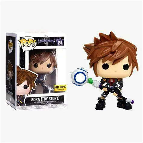 Funko POP! Disney Kingdom Hearts #493 - Sora (Toy Story) Hot topic exclusive + Protector