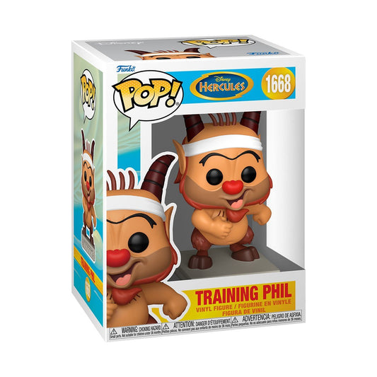 Funko Pop! Disney Hercules - Training Phil 1668 Figure + Pop Protector