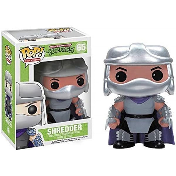 Funko POP! Television: Teenage Mutant Ninja Turtles #65 - Shredder + Protector