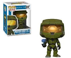 Funko POP! Halo: Master Chief with Cortana #07 (VAULTED) + Free Protector