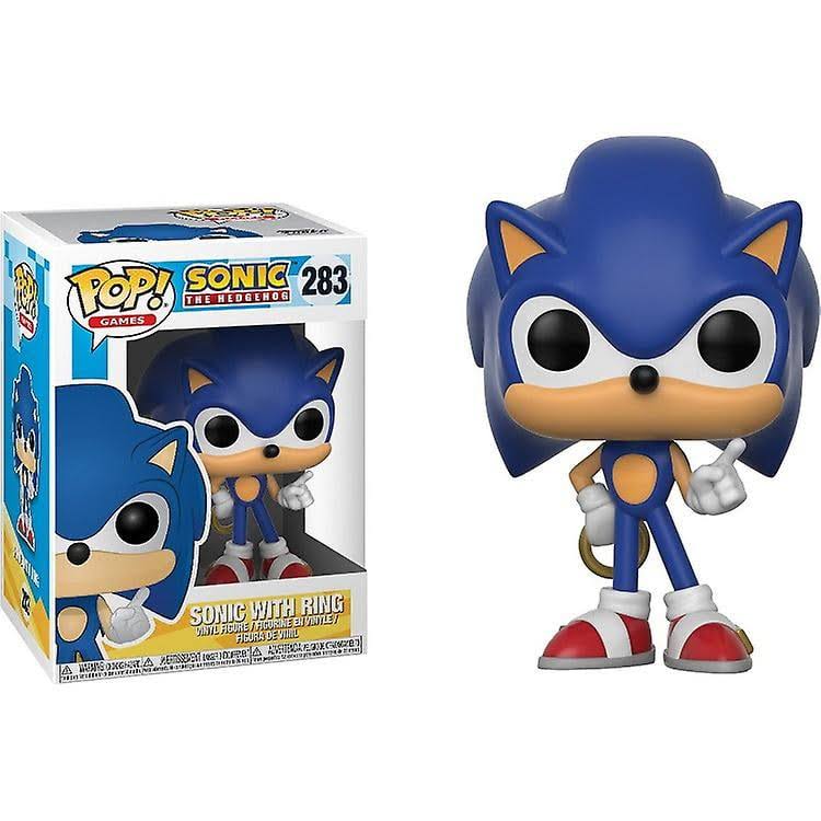 Funko POP! games: Sonic the Hedgehog #283 - Sonic with Ring + Protector