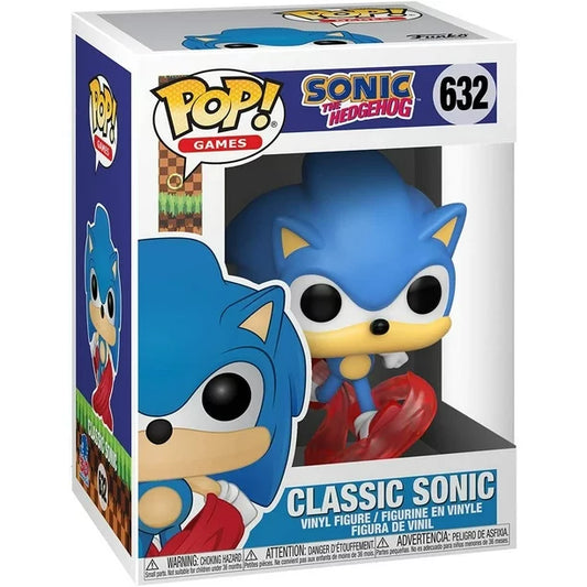 Funko POP! Games: Sonic the Hedgehog #632 - Classic Sonic + Protector